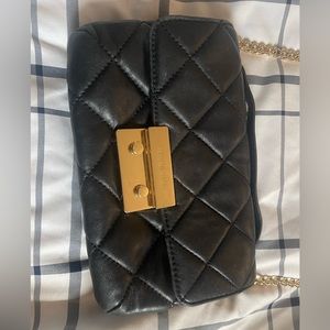 Michael Kors Sloan Black Quilted bag